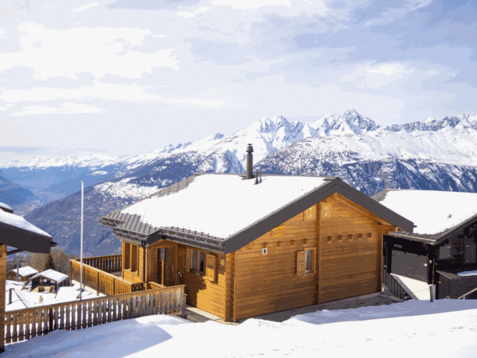 Rosswald – Alpenidylle pur: Ferienoase direkt an der Skipiste